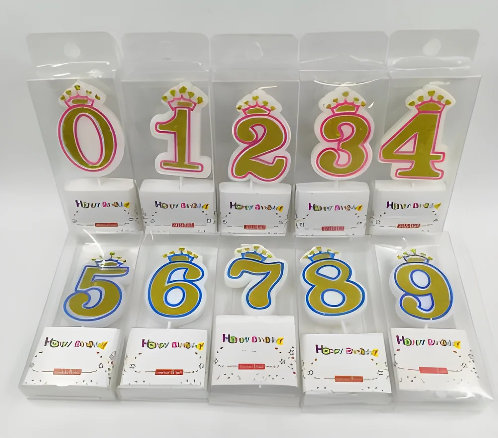 Number Candle – Printed Digital (Pvc Boxed)
