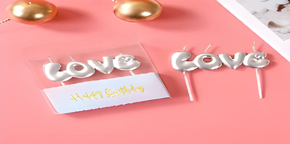 Birthday Candle – Love Plug Strip Gold Plated